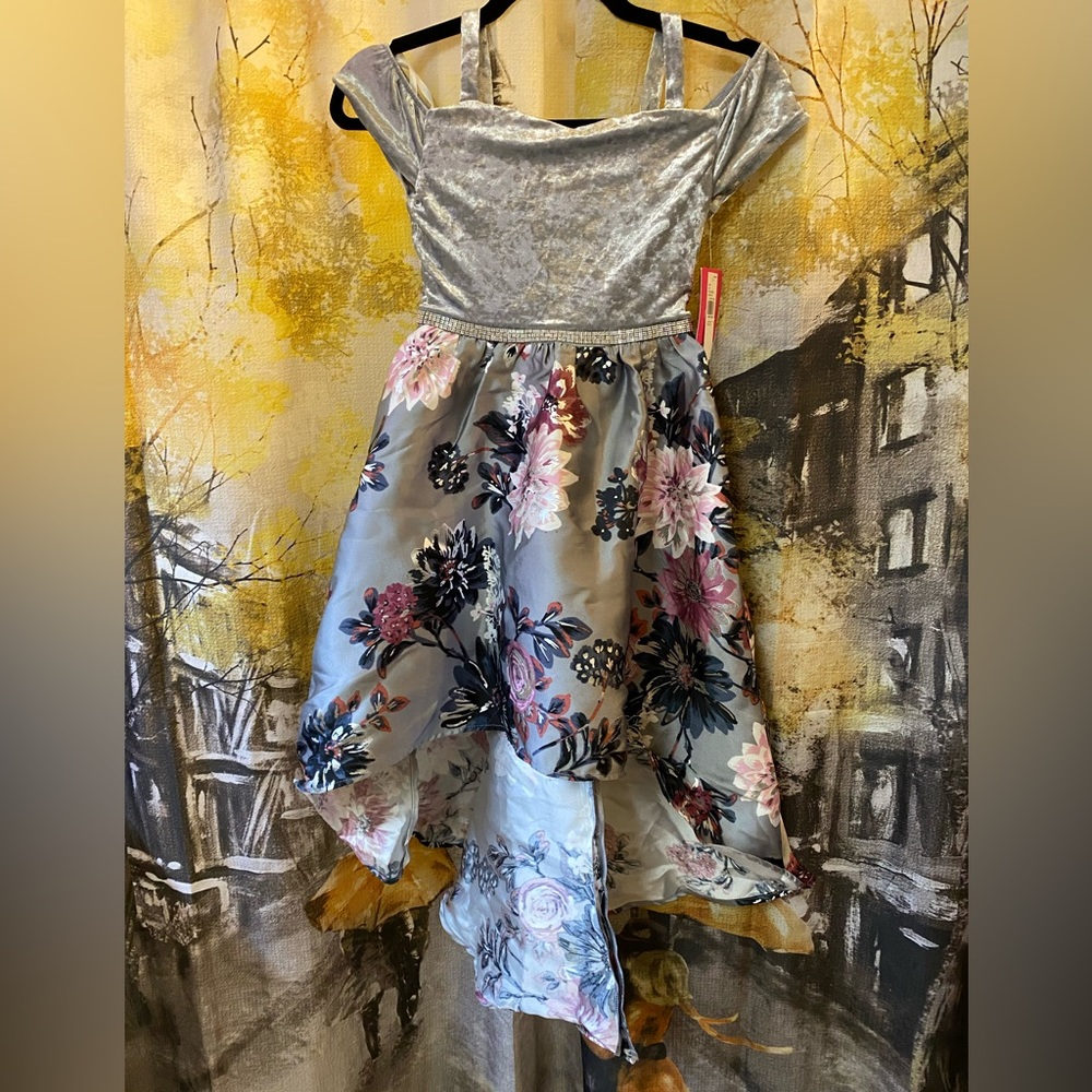 NWT Amy Byer Dress Size 7 Color Harvest Arcadia